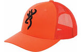 BROWNING BLAZE ORANGE TRUCKER HAT