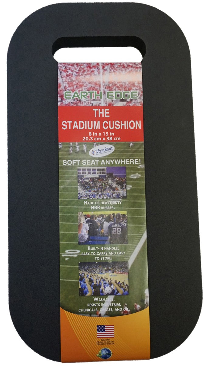 BLACK STADIUM CUSHION