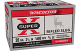 WIN 20GA RIFLED SLUG SUPERX