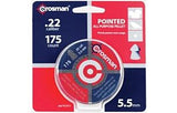 CROSMAN PELLETS 22 POINTED 14.3GR 175CT