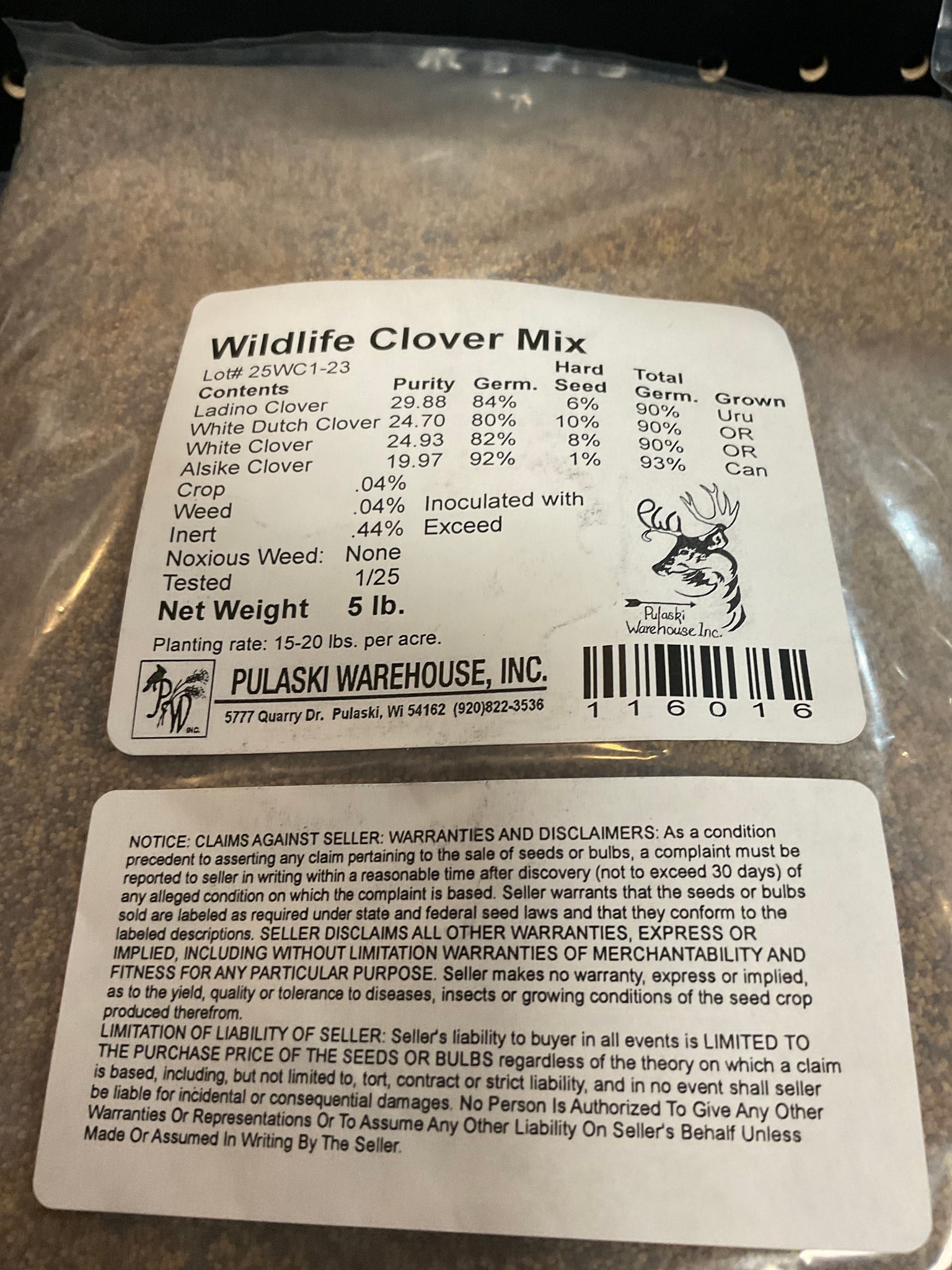 Wildlife Clover Mix 5
