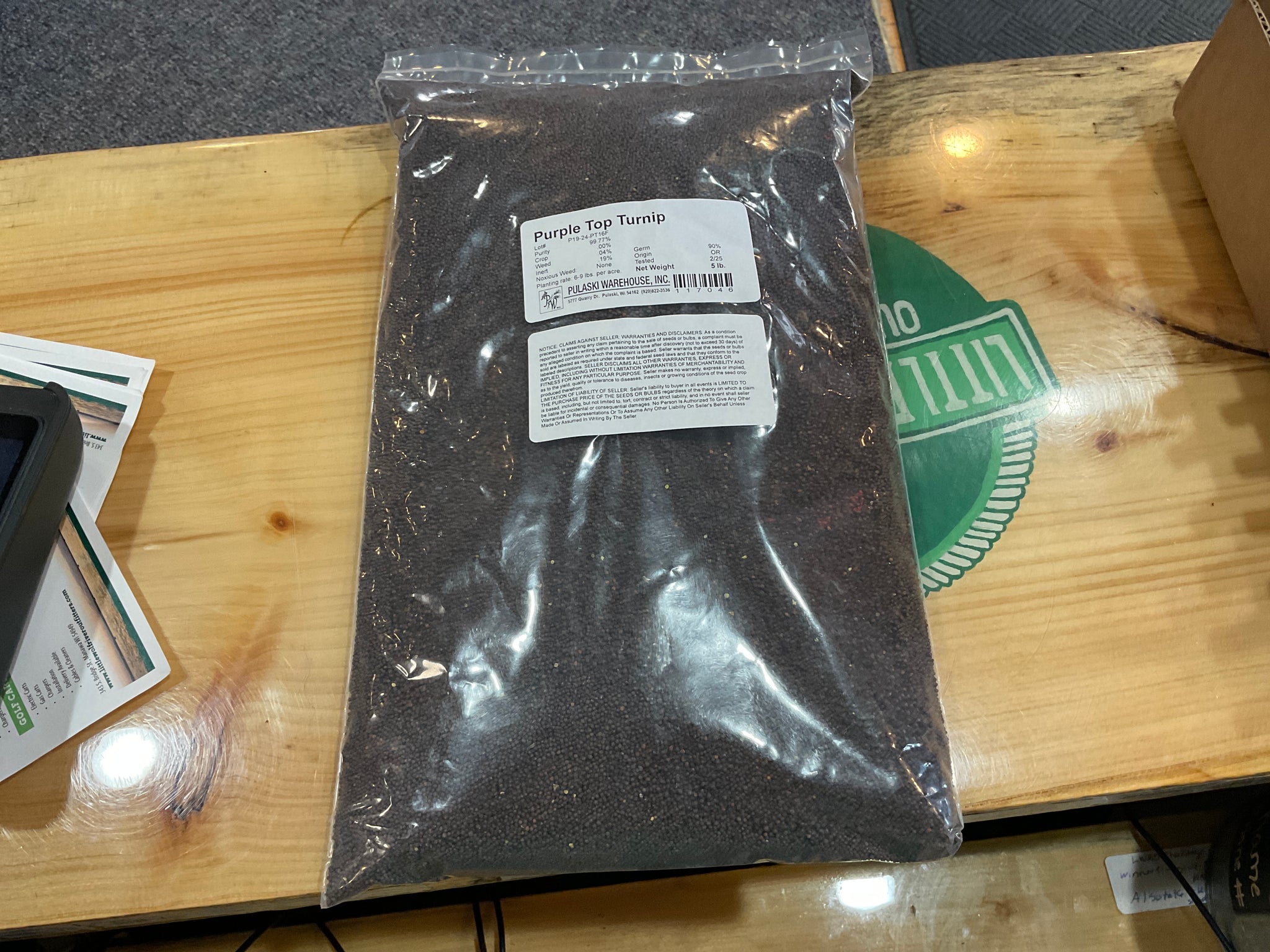 TURNIPS PURPLE TOP 5LB
