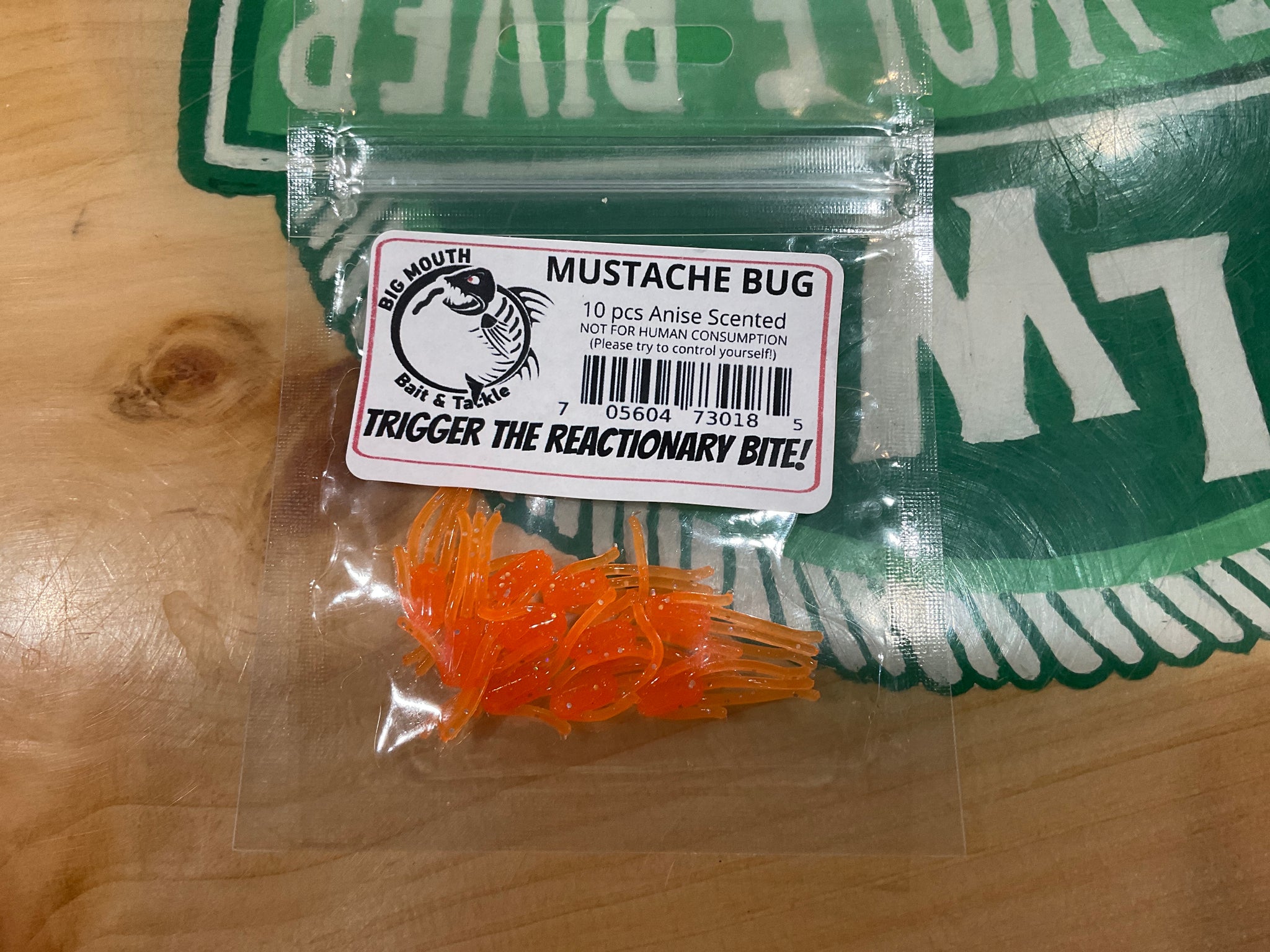 MUSTACHE BUG ORANGE