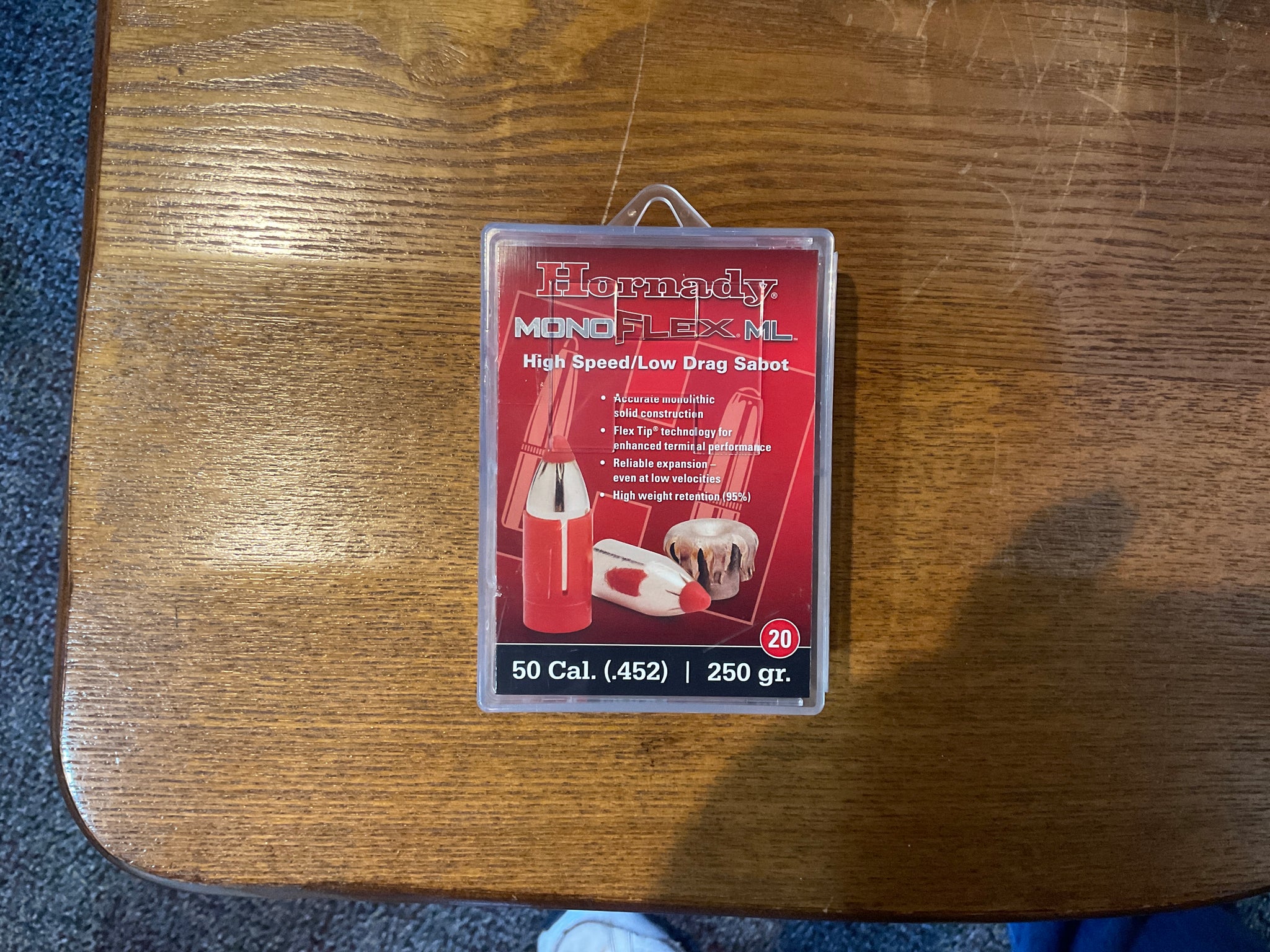 HORNADY MUZZ SABOTS 250GR