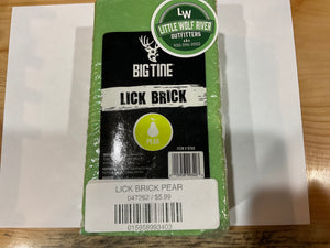 LICK BRICK PEAR