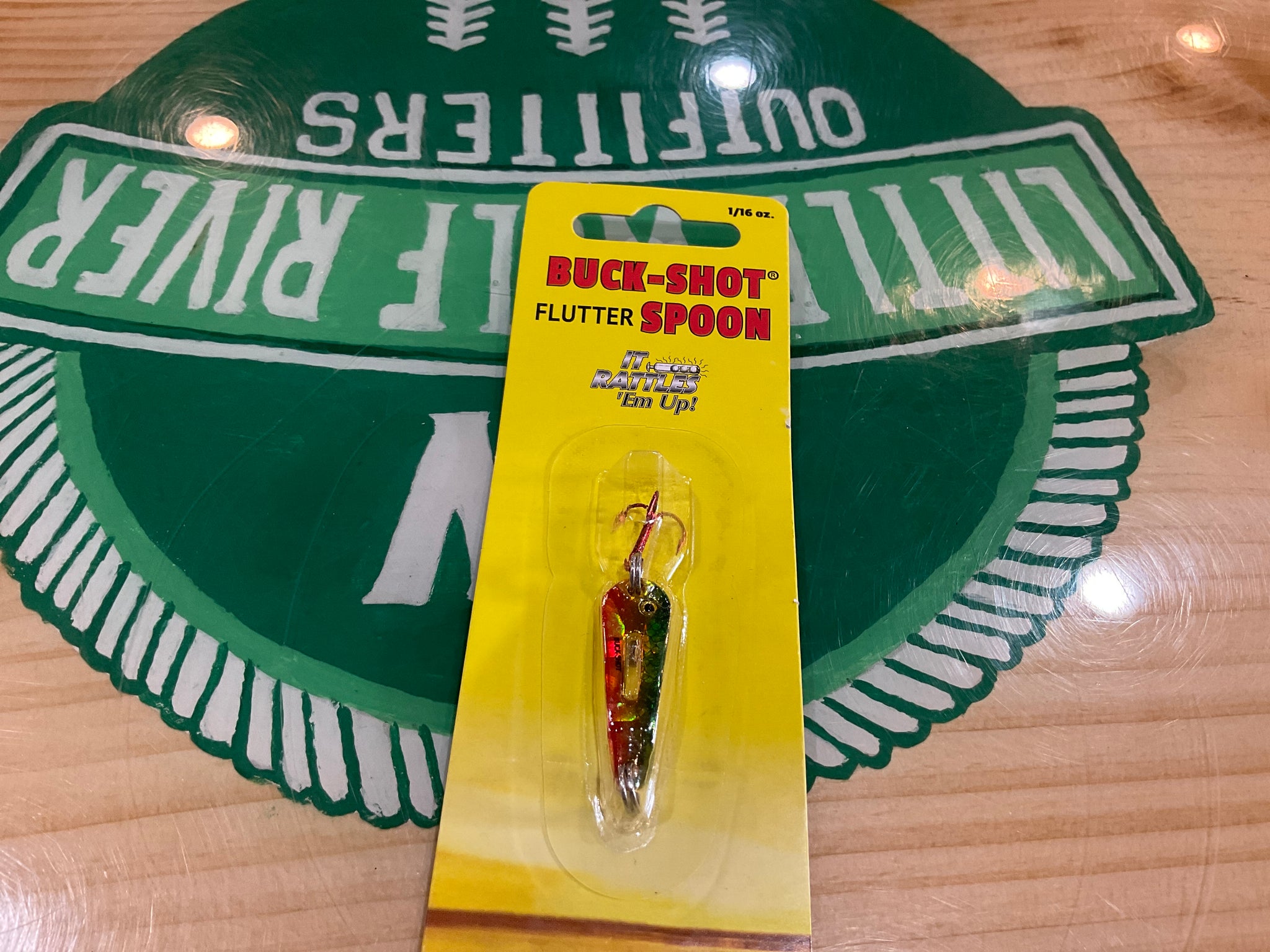 Brfs2-23 Buck Shot Flutter Spoon