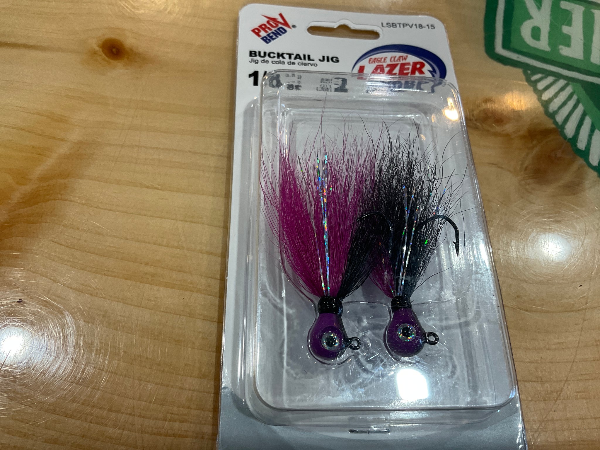 EC LAZER BUCK JIG 1/8 PUR/B