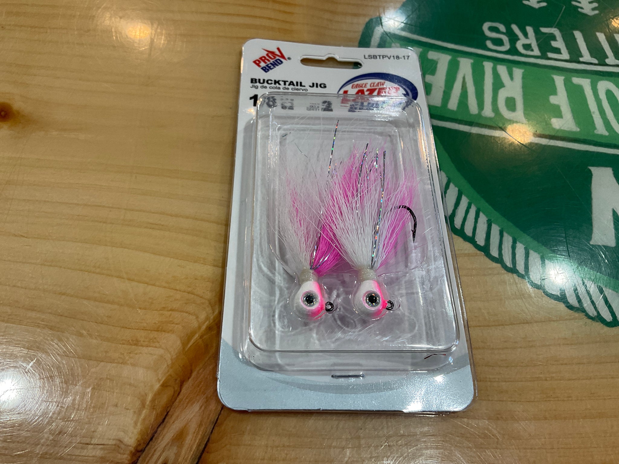 EC LAZER BUCK JIG 1/8 PK/W