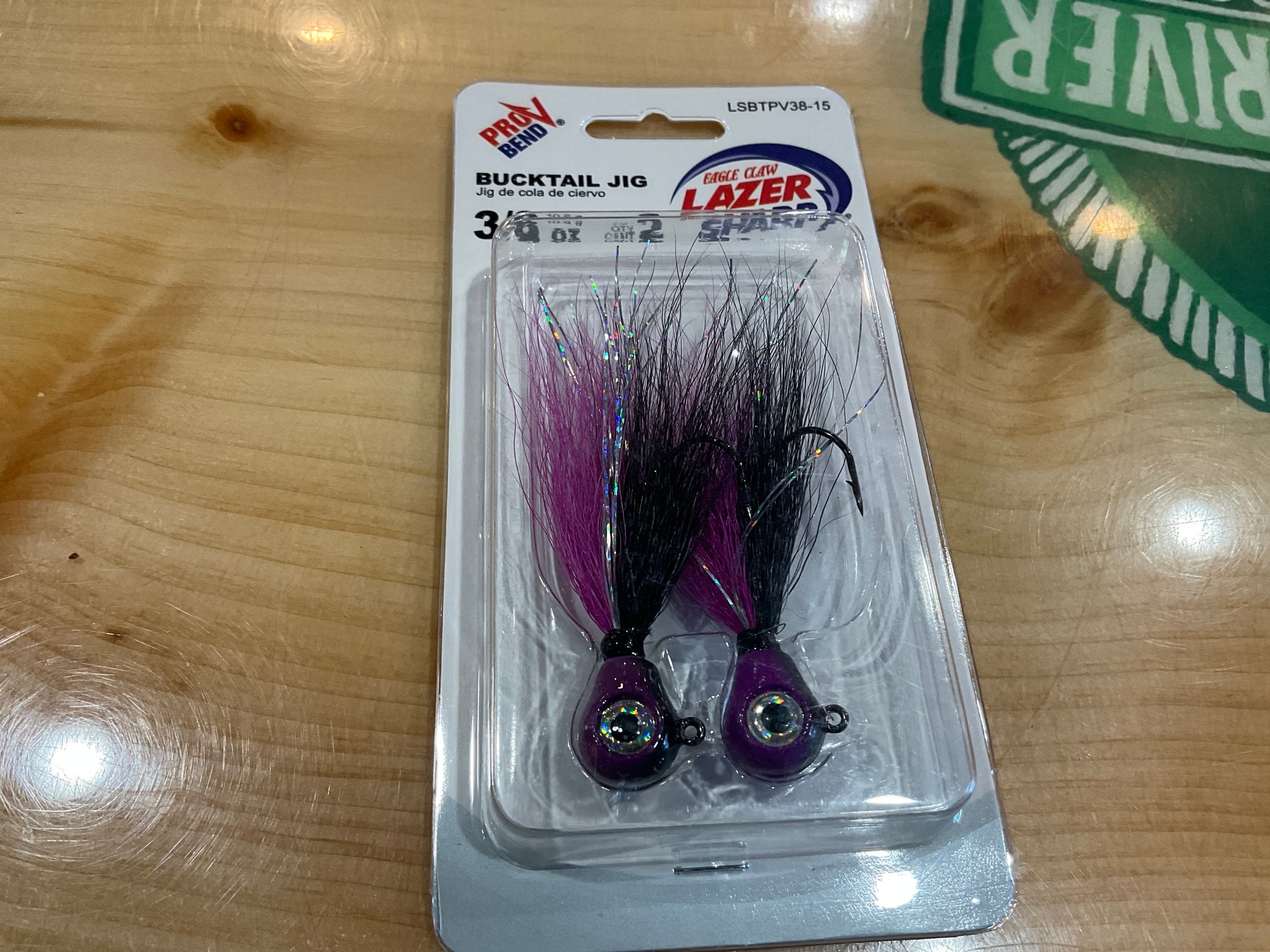 EC LAZER BUCK JIG 3.8 PUR/B