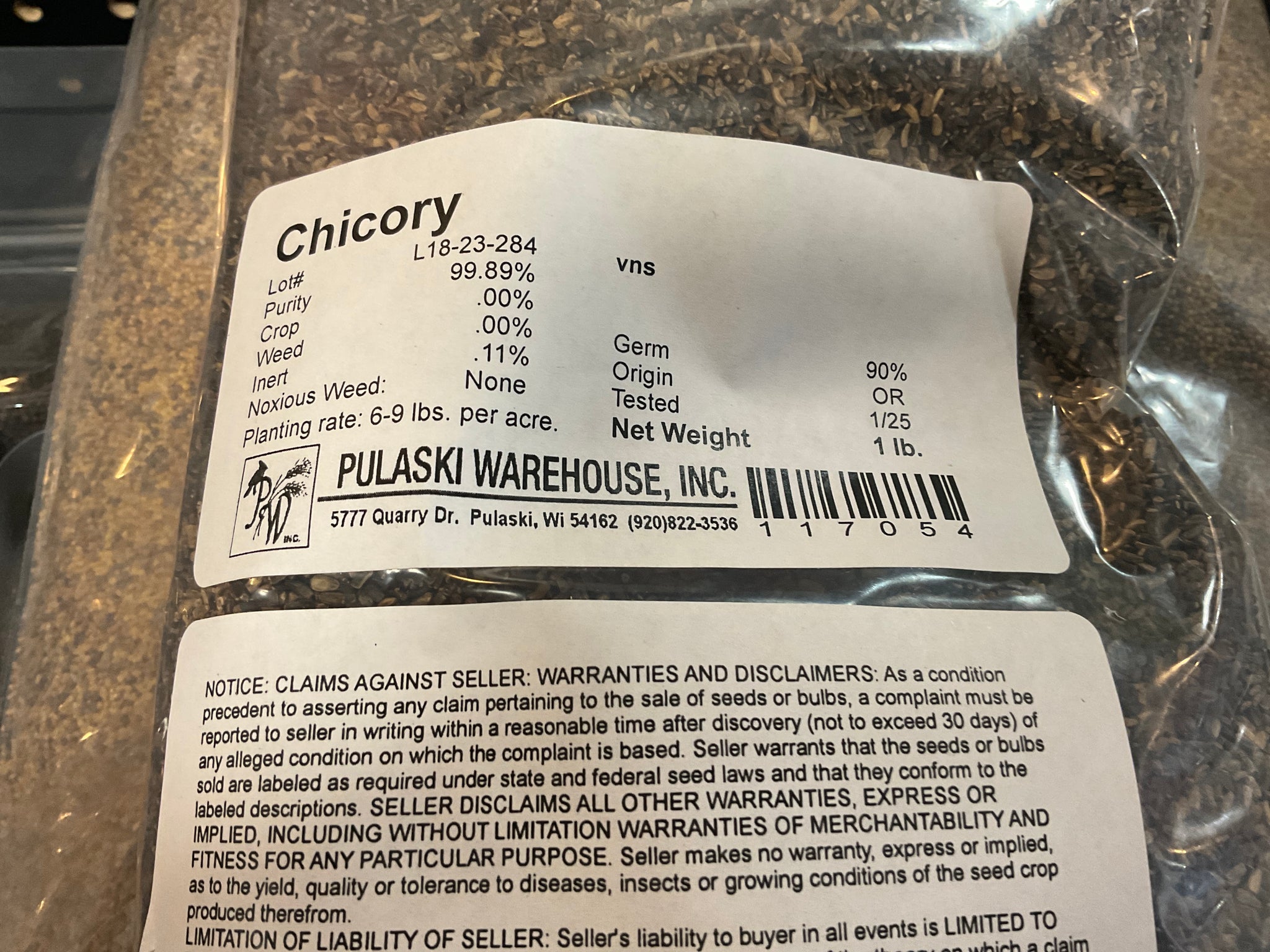 Chicory 1lb