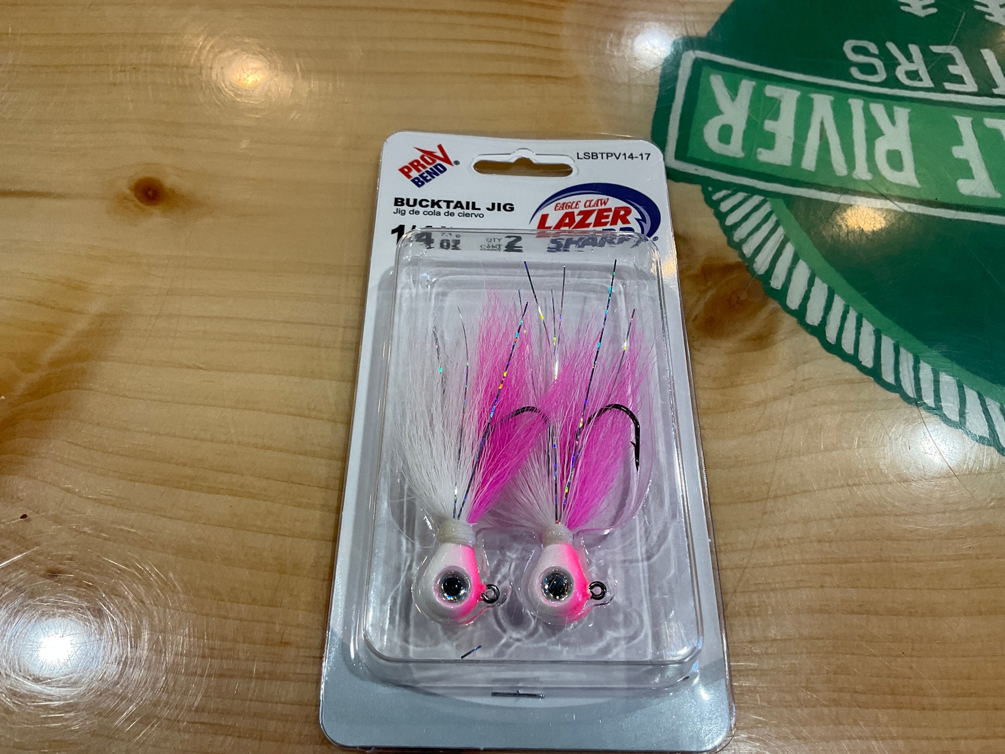 EC LAZER BUCK JIG 1/4 PK/W