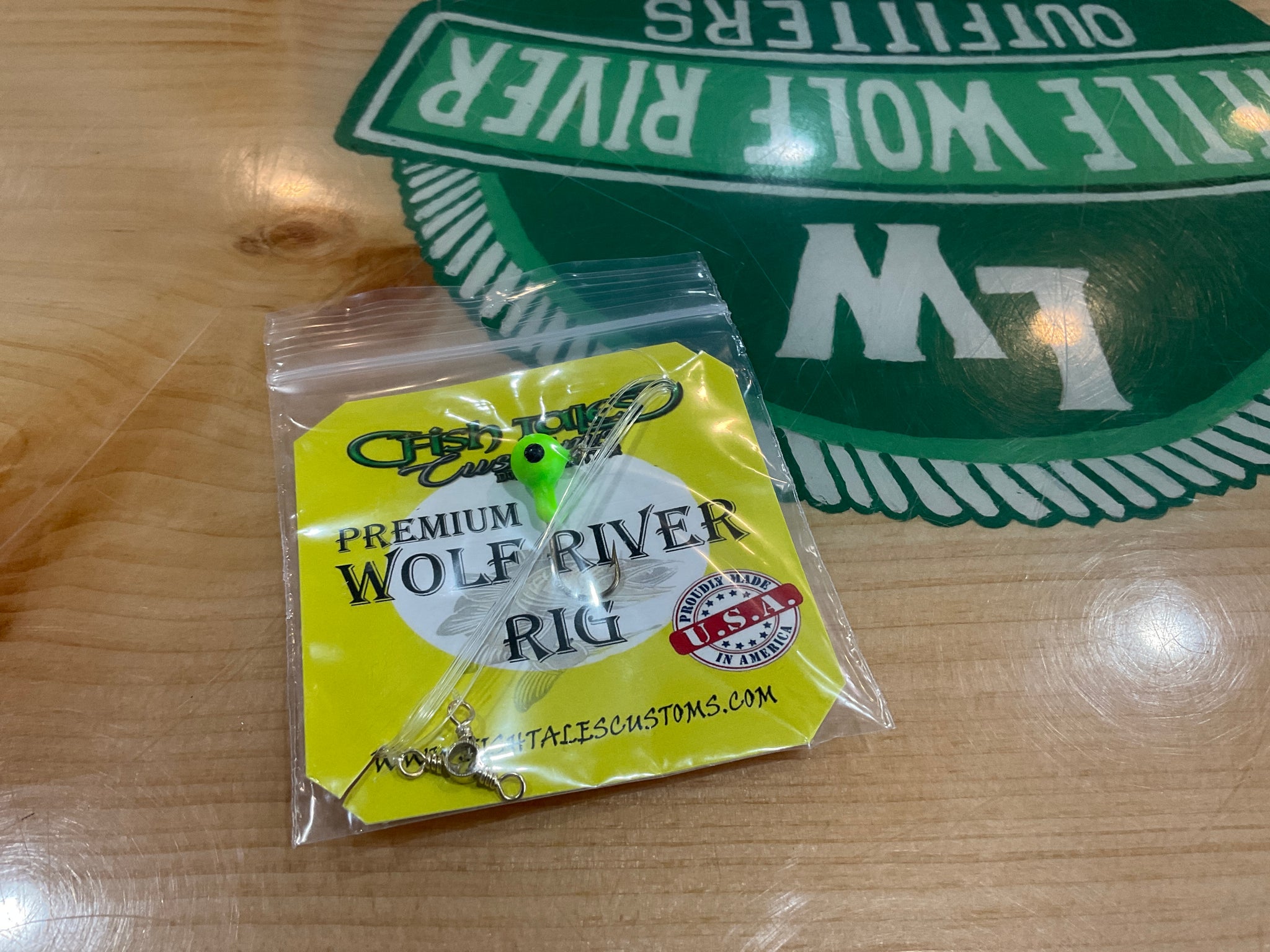 WRR FLOAT JIG GRN/CHRT