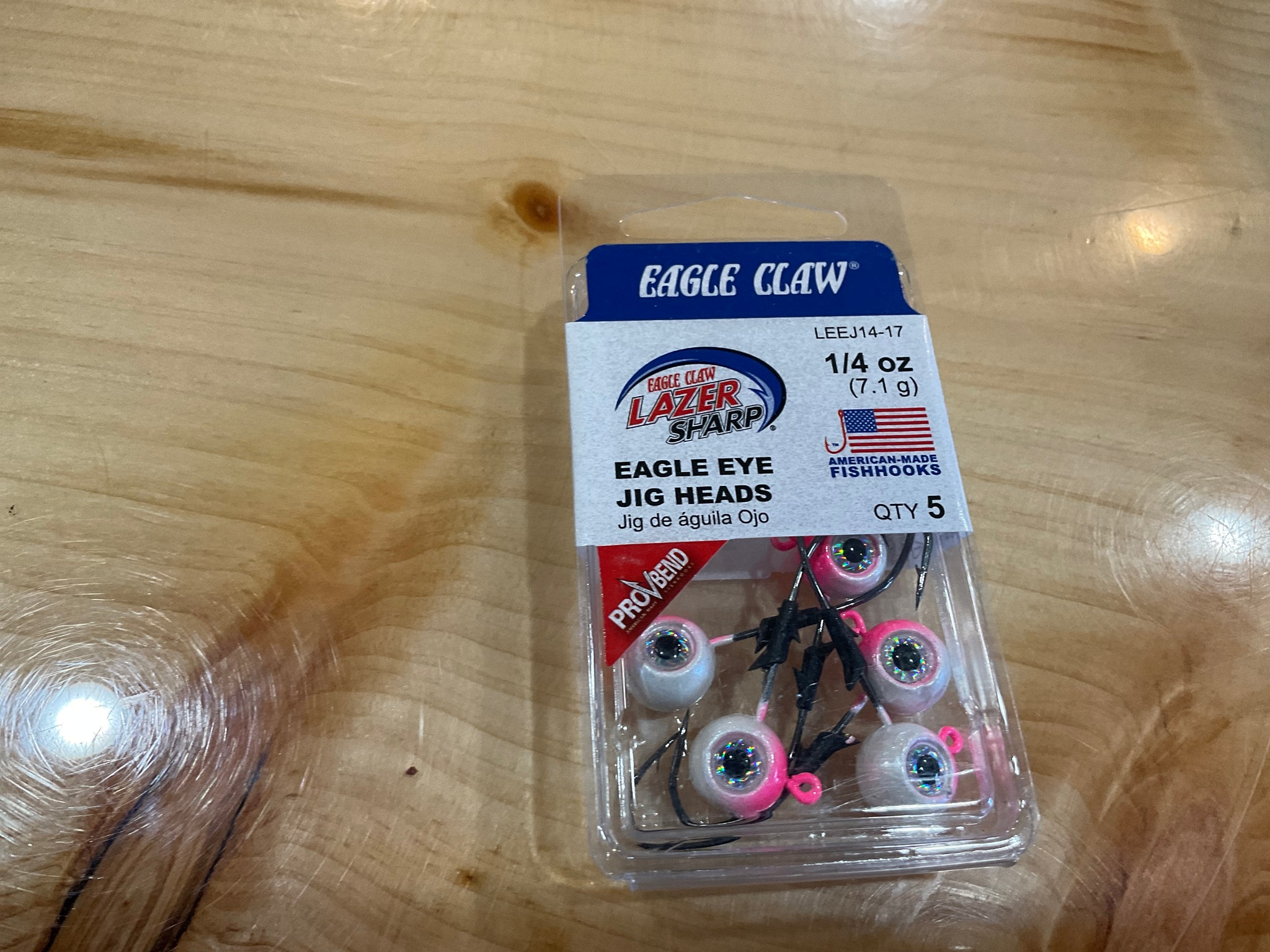 EC EAGLE EYE JIG 1/4 PK/WHT