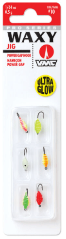 WAXY PRO ICE GAP JIG #6 multi pk